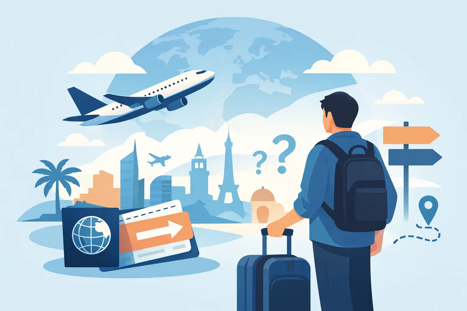 Passagem só de ida internacional: pode comprar?