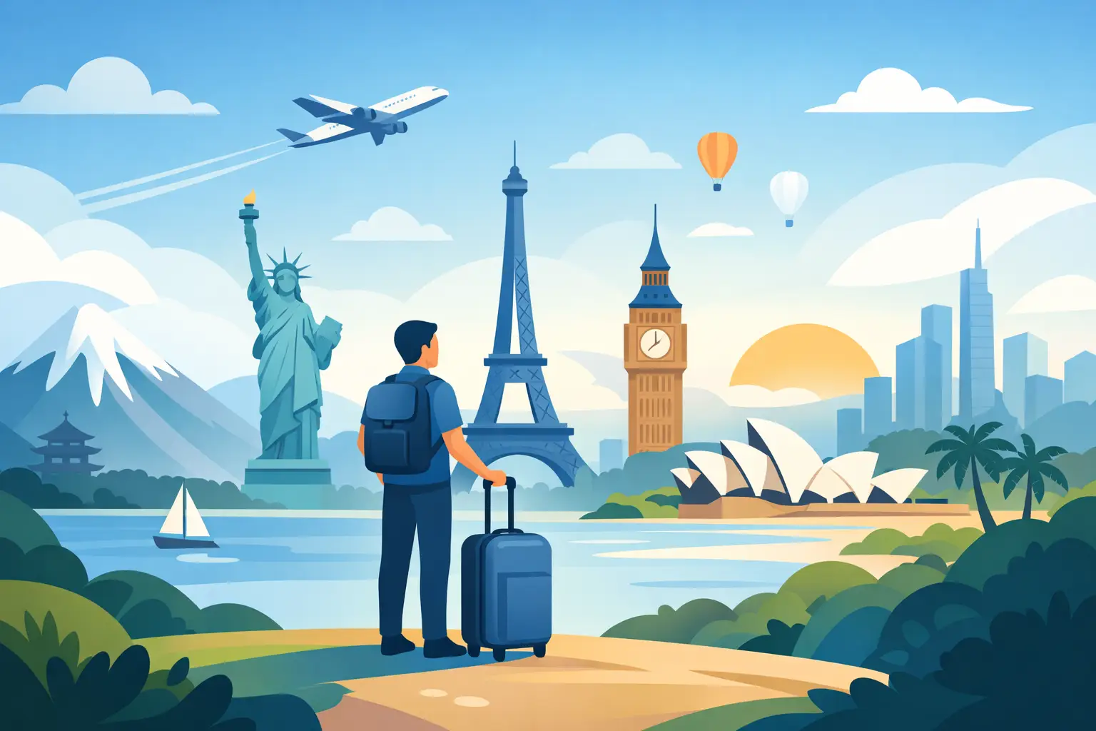 8 melhores países para morar fora